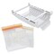 7Penn Zip Bag Hanging Rack - Refrigerator Rack Side Hanging Rack with 40 Bags